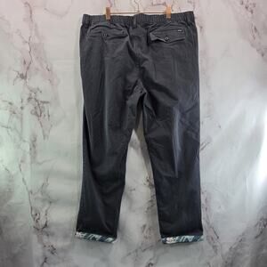 Chubbies Pants Men XXL X 30 Gray Dark Originals Stretch Twill Straight Chino